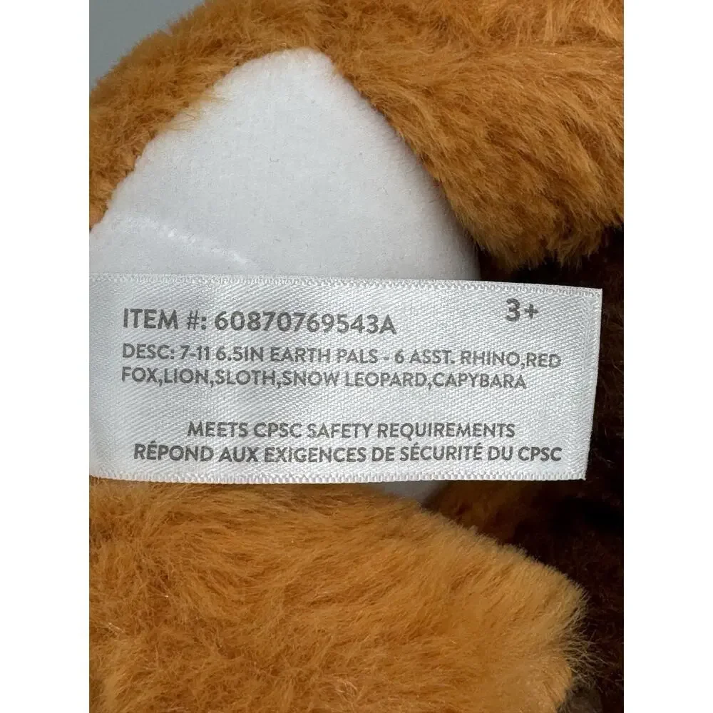 Earth Pals by Fiesta Plush Red Fox 7‎ Inch Stuffed Animal